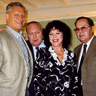 С Евгением Болдиным и Игорем Кио в ресторане "Бииллиард" - сентябрь 2002г.