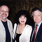 С режиссером Хотиненко, Лионом Измайловым, 19 марта 2003г., ресторан "Инвино"